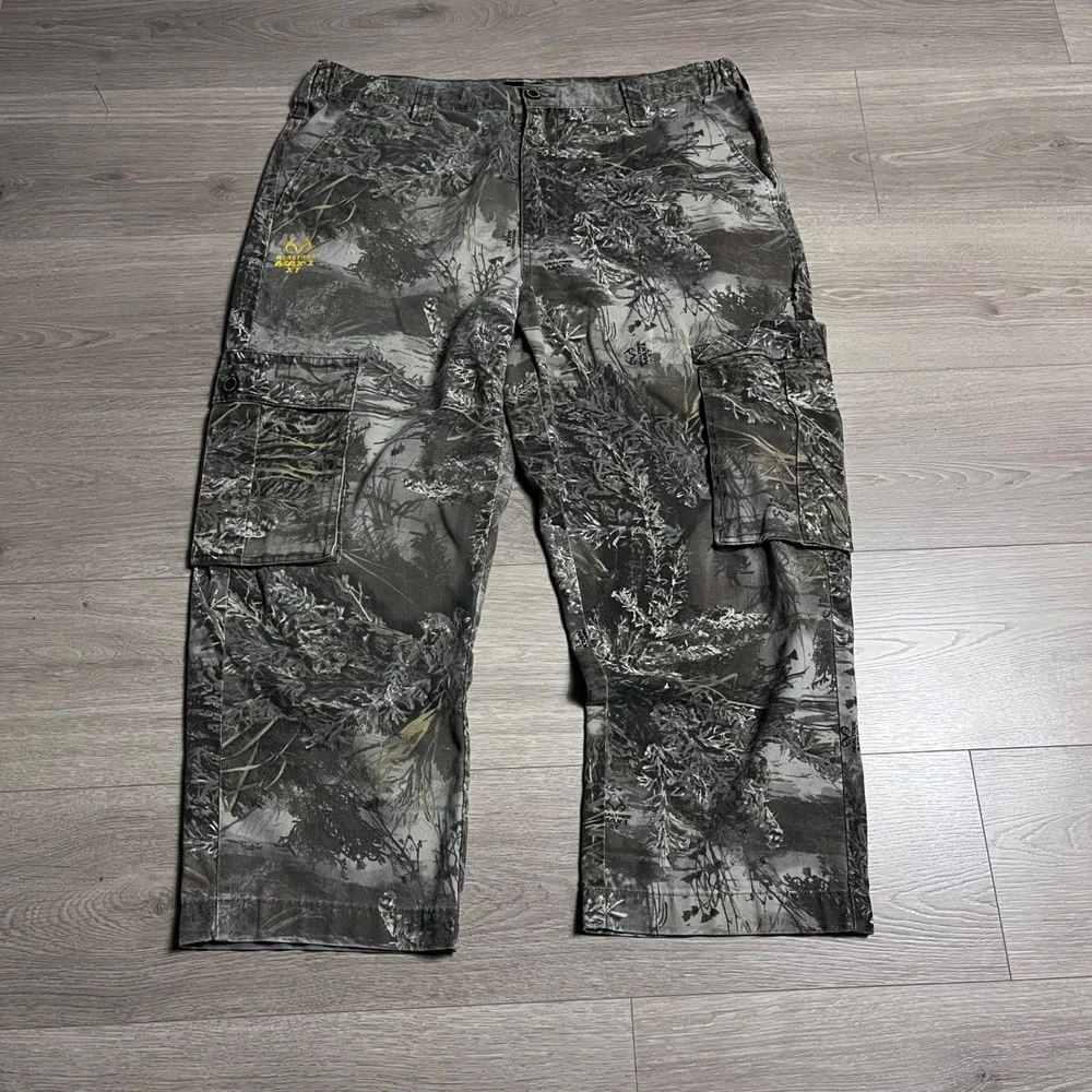 Realtree Max 1 XT Camo Cargo‎ Pants Men's Outdoor Hunting Work Utility